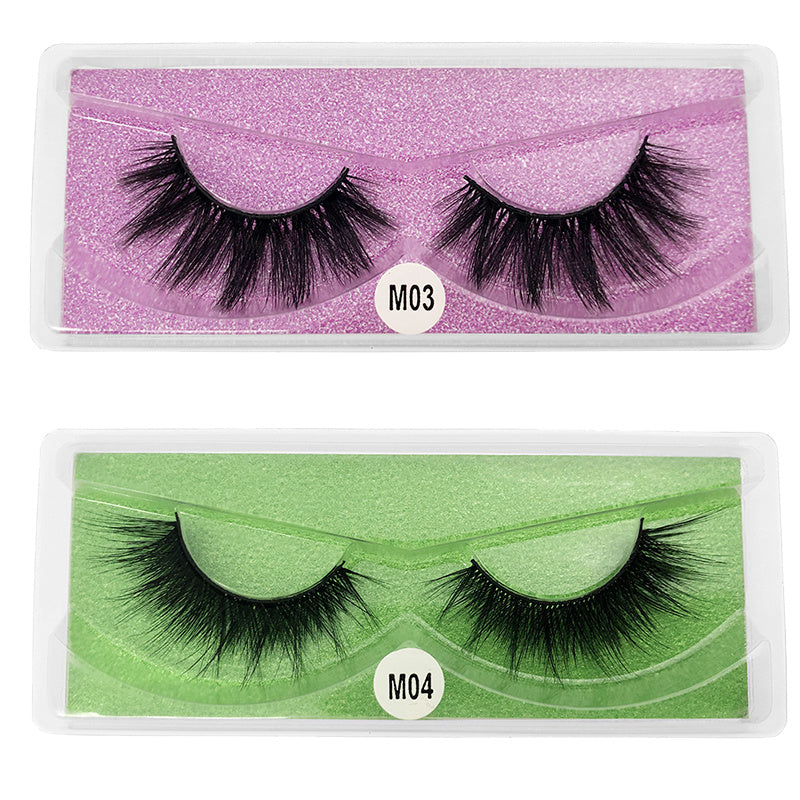20 Pairs Natural 3D Faux Mink Lashes, Long & Thick for a Glamorous Look