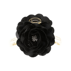 Rose Flower Hair Claw Crab Clips Ponytail Barrette Hairpin Women Girls Accessory