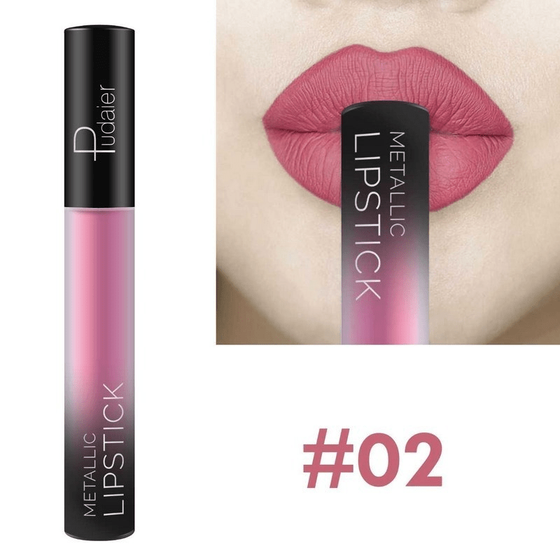 Matte Lip Glaze Liquid Lipstick Vitamin C Lip Stain