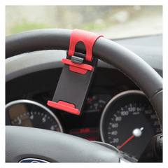 Car Steering Wheel Phone Holder Hook Type GPS Bracket