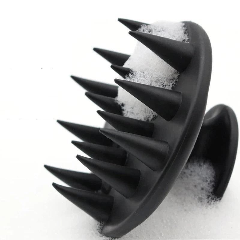 Silicone Hair Scalp Massager Brush for Hair Care