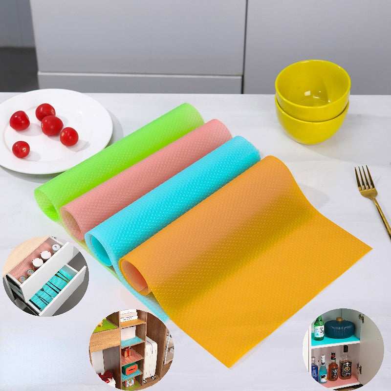 Heat Insulated Refrigerator Mat Stain Cuttable Cabinet Drawer Mat