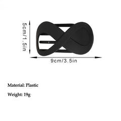 8-Shaped Hair Claw Clip Strong Hold Grip Hair Jaw Clip For Thick Hair