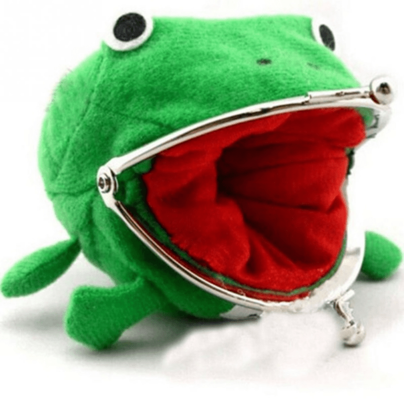 Anime Frog Wallet Coin Purse Kids Birthday Toy Gift