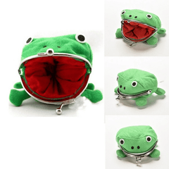 Anime Frog Wallet Coin Purse Kids Birthday Toy Gift