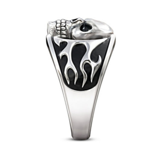 Punk Style Men's Wedding Band Ring US 6-13