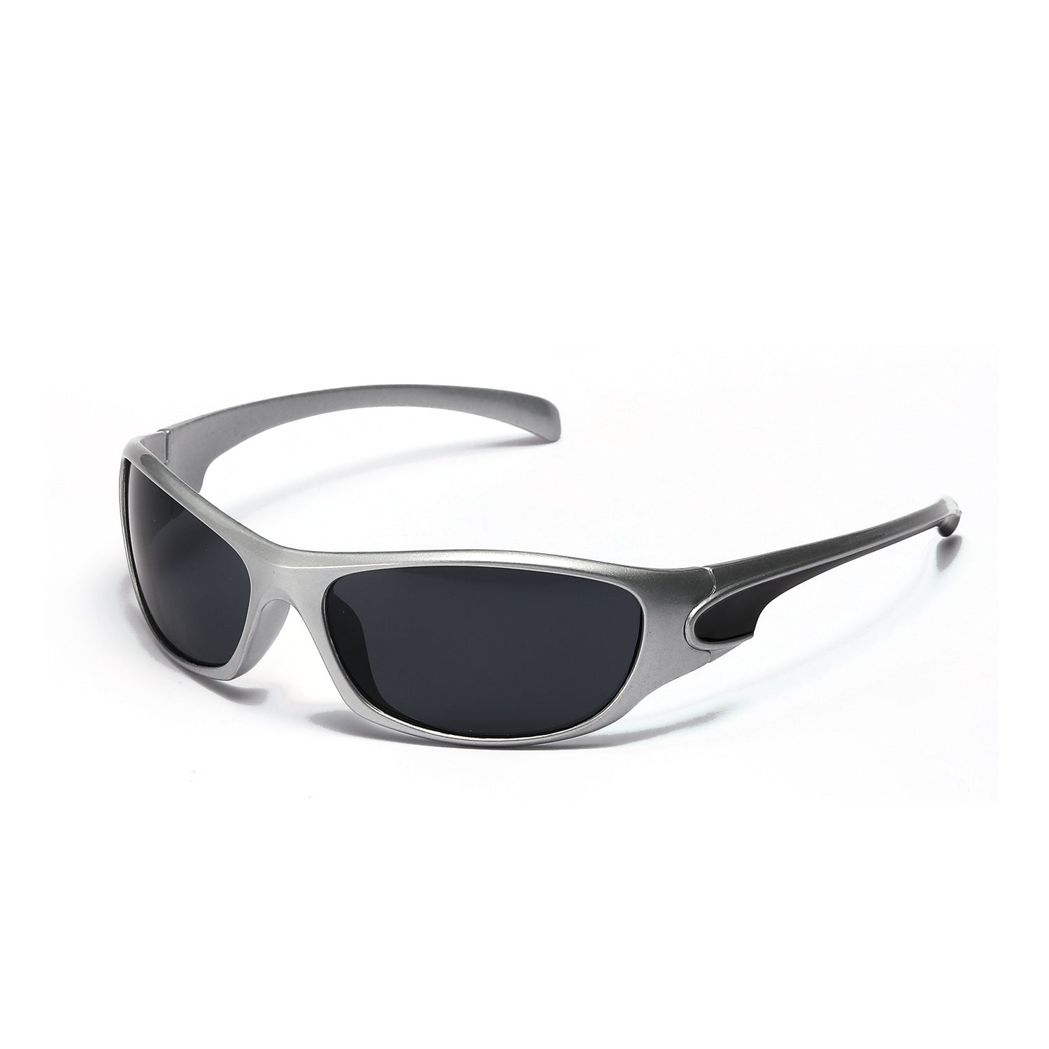 Steampunk Stylish Y2K Sunglasses Narrow Rectangle Wrap Around Eyeglasses