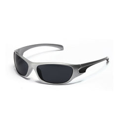 Steampunk Stylish Y2K Sunglasses Narrow Rectangle Wrap Around Eyeglasses