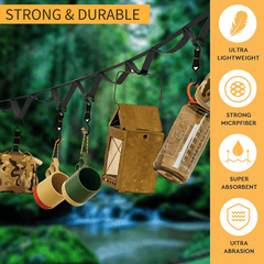 Outdoor Hanging Rope Portable Lanyard Canopy Hanger Camping