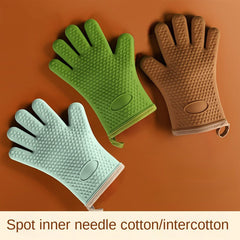 Silicone Baking Gloves for High Temp Cooking