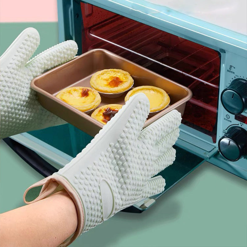 Silicone Baking Gloves for High Temp Cooking