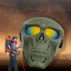 Skull Mask Tactical Full Face Protection for Outdoor Cycling