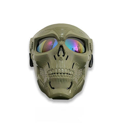 Skull Mask Tactical Full Face Protection for Outdoor Cycling