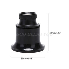 20X Magnifying Glass Jewelry Repair Tool for Watchmakers and Jewelers