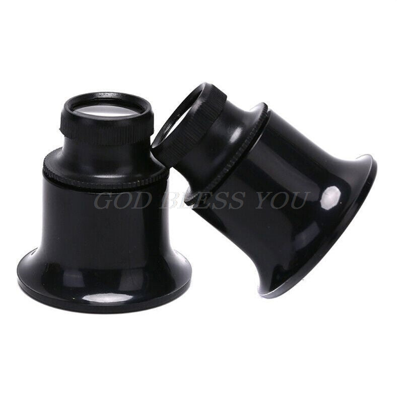 20X Magnifying Glass Jewelry Repair Tool for Watchmakers and Jewelers