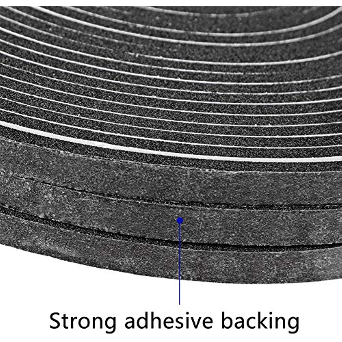 Foam Tape Weather Stripping 3 Strips 50ft Long