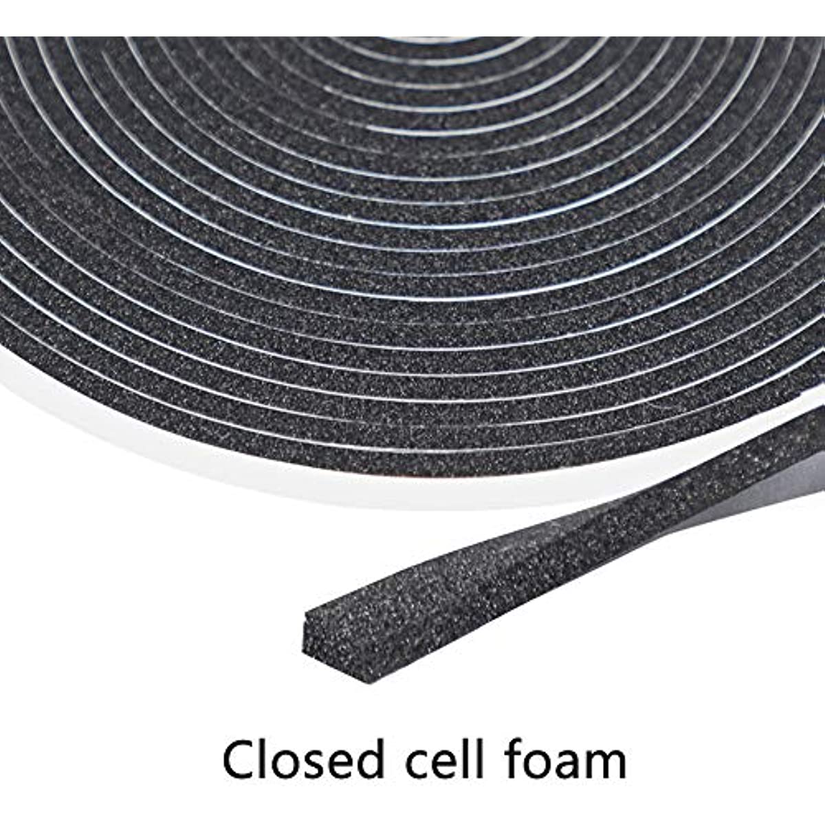 Foam Tape Weather Stripping 3 Strips 50ft Long