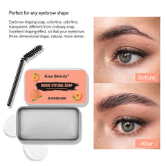 Eyebrow Gel Shaping Soap Transparent Pomade 3D Contouring
