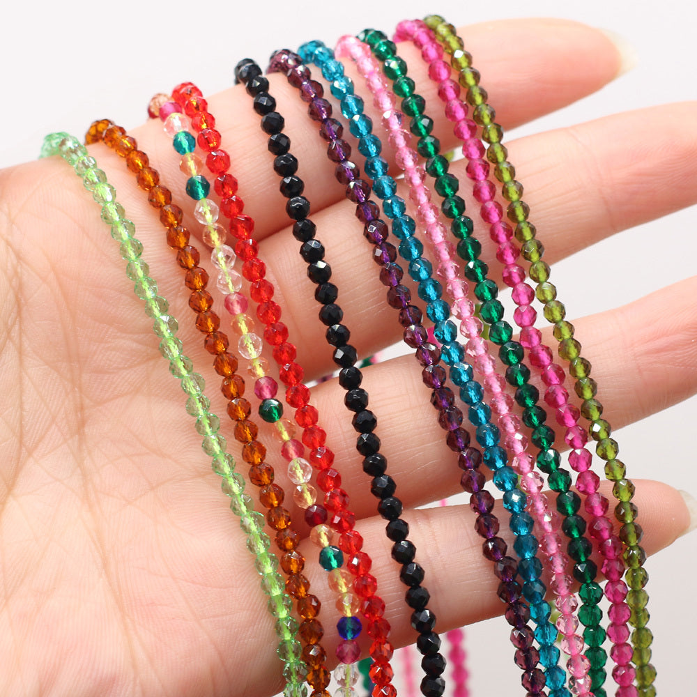 125 Spinel Crystal Beads DIY Jewelry Making Bracelet Necklace Accessories