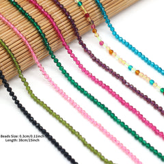 125 Spinel Crystal Beads DIY Jewelry Making Bracelet Necklace Accessories