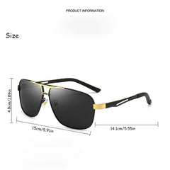 Polarized Aviator Sunglasses Men's Outdoor Sports Driving Glasses