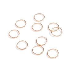 Viking Hair Beads Dreadlock Braids Rings Clips Metal Cuffs Loc Hair Jewelry