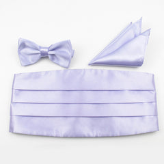 3pcs Girdle Bow Tie Pocket Squares Set
