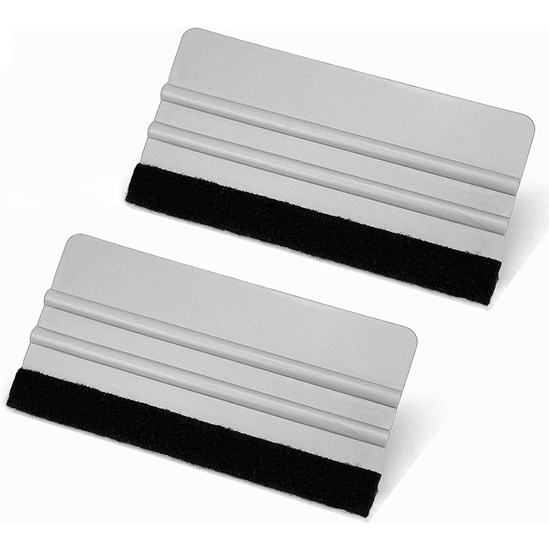 Large Felt Edge Wrapping Squeegee Scratches Decal Applicator Tool