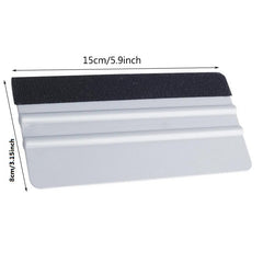 Large Felt Edge Wrapping Squeegee Scratches Decal Applicator Tool