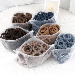 50PCS Basic Hair Bands Elastic Headband Hair Ropes Ties Hair Accessories