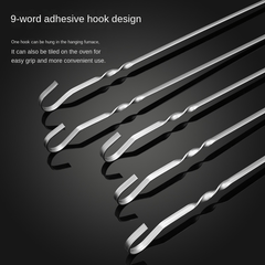 Stainless Steel Kabob Skewers for Lamb Skewers Rotisserie Accessories