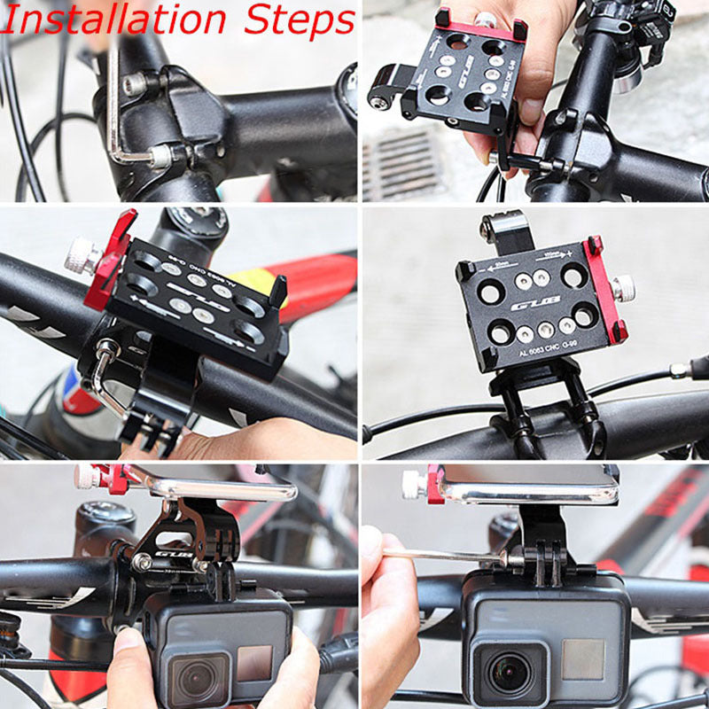 Adjustable Bike Phone Holder for Secure Mounting While Cycling