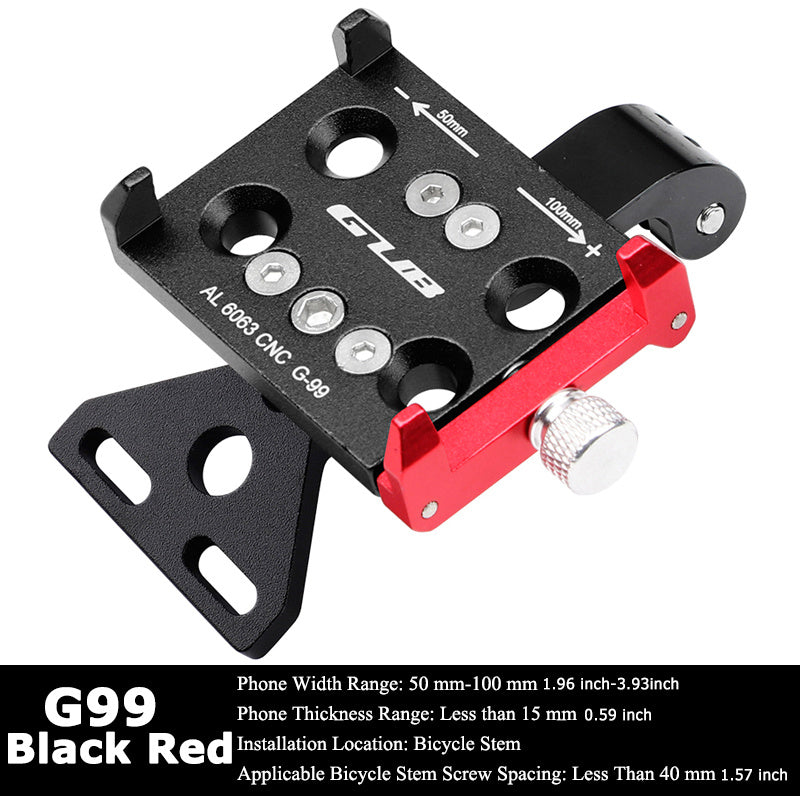 Adjustable Bike Phone Holder for Secure Mounting While Cycling