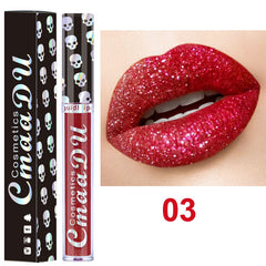 Laser Skull Lipstick Waterproof Lip Gloss