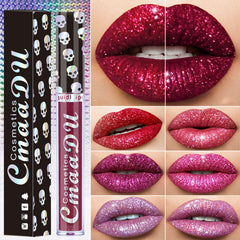 Laser Skull Lipstick Waterproof Lip Gloss