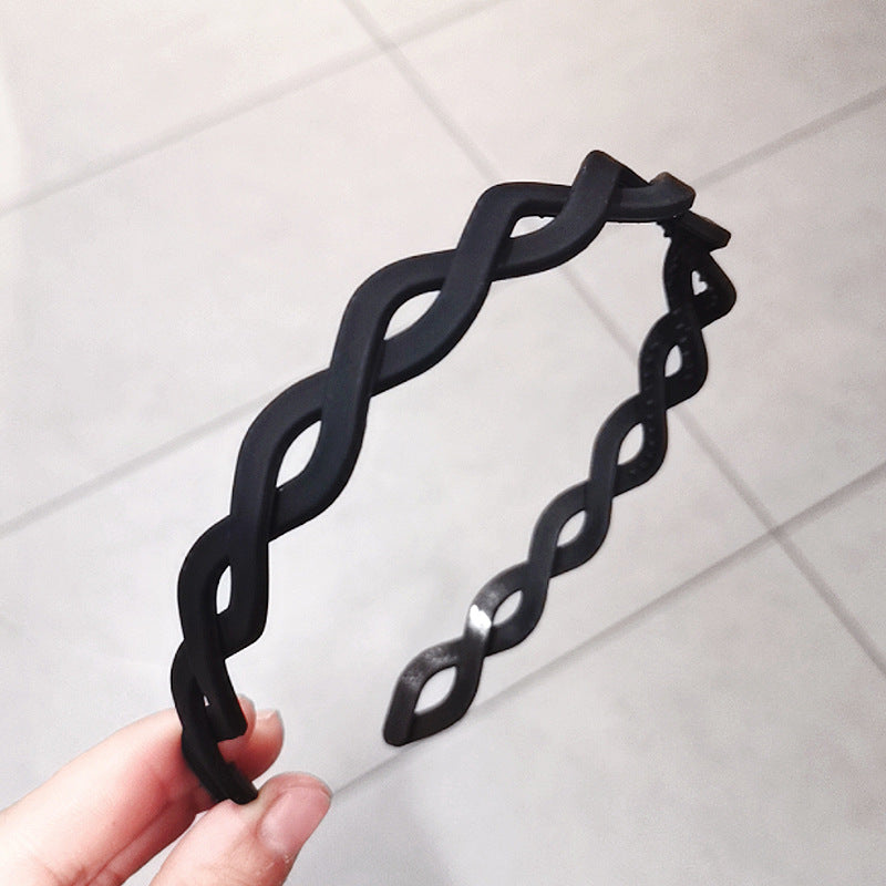 Wavey Hair Hoop Non Slip Headband Hair Accessories for Women Girls