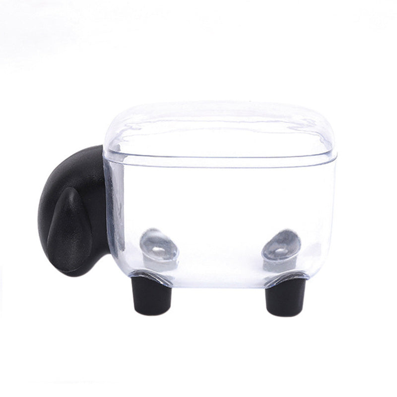 Sheep Shaped Toothpick Holder Portable Storage Box Desk Organizer