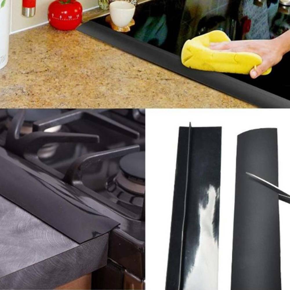 Silicone Stove Gap Cover Kitchen Counter Heat Resistant