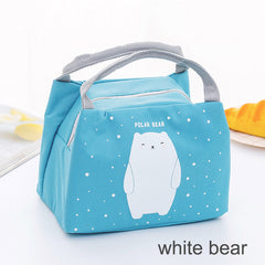 Cartoon Animal Lunch Tote Bag Insulated Cooler Bags For Teenage