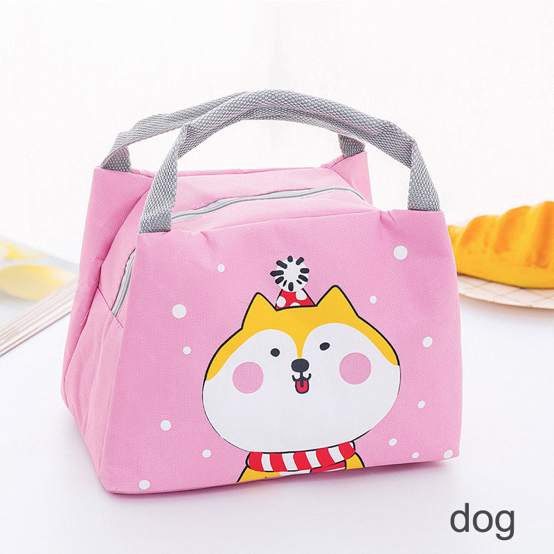 Cartoon Animal Lunch Tote Bag Insulated Cooler Bags For Teenage