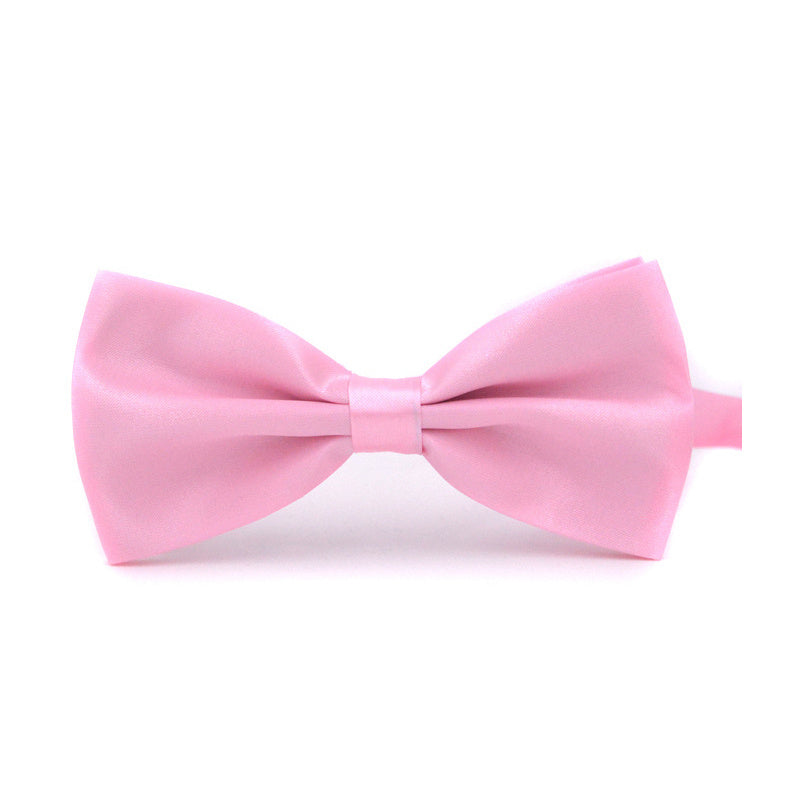 1pc Candy Solid Ties Butterfly Fashionable Bowknot Accessories Men