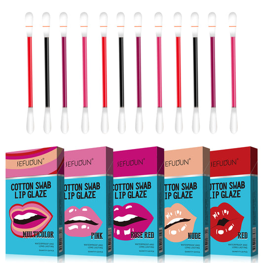 Tattoo Lipstick 20PCS Long Lasting Waterproof Lip Tint