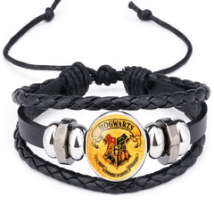 Vintage Magician Leather Noosa Buckle Snap Bracelet