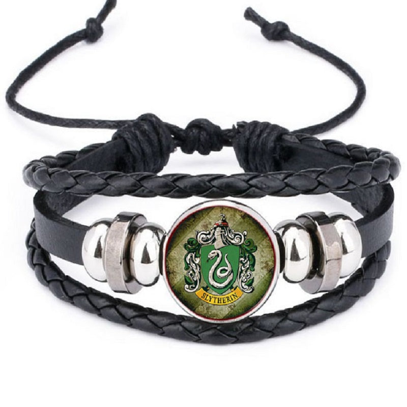 Vintage Magician Leather Noosa Buckle Snap Bracelet