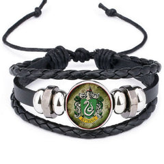 Vintage Magician Leather Noosa Buckle Snap Bracelet