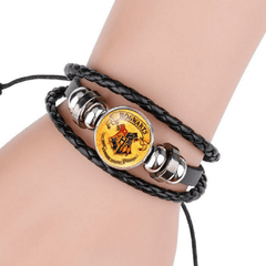 Vintage Magician Leather Noosa Buckle Snap Bracelet