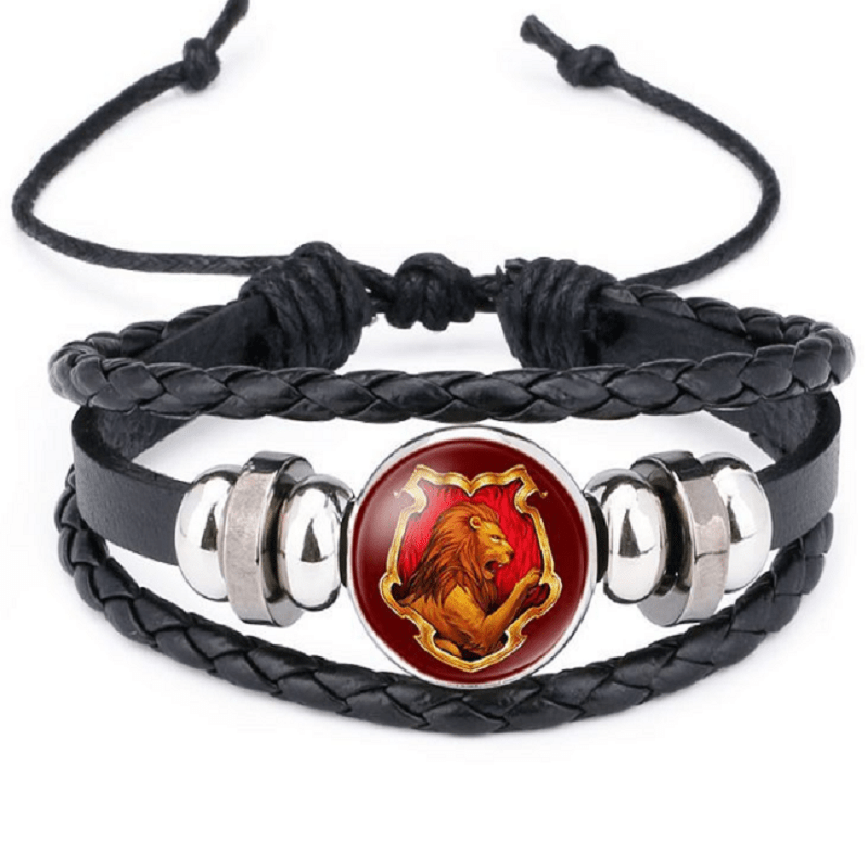 Vintage Magician Leather Noosa Buckle Snap Bracelet