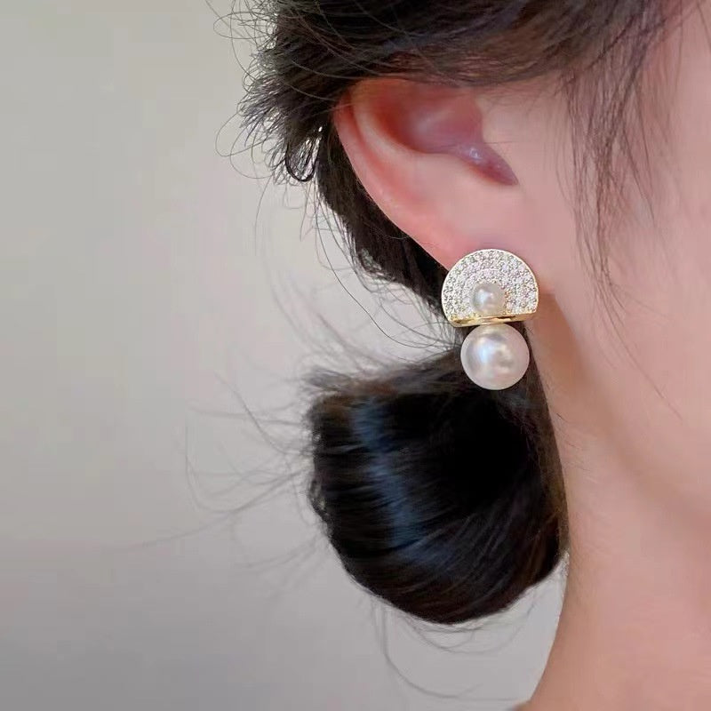 Slooy Stud Earrings Ear Jewelry Decoration