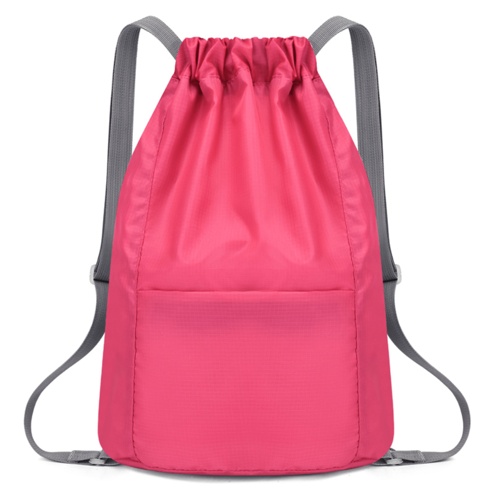 Waterproof Drawstring Backpack for Sports and Gym, Men Women