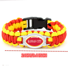 Football League Team Bracelet Gift For Women